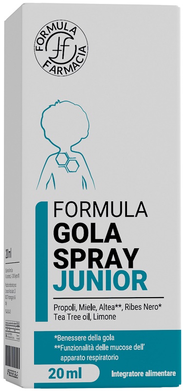 FORMULA GOLA SPRAY JUNIOR 20 ML - Farmafamily.it