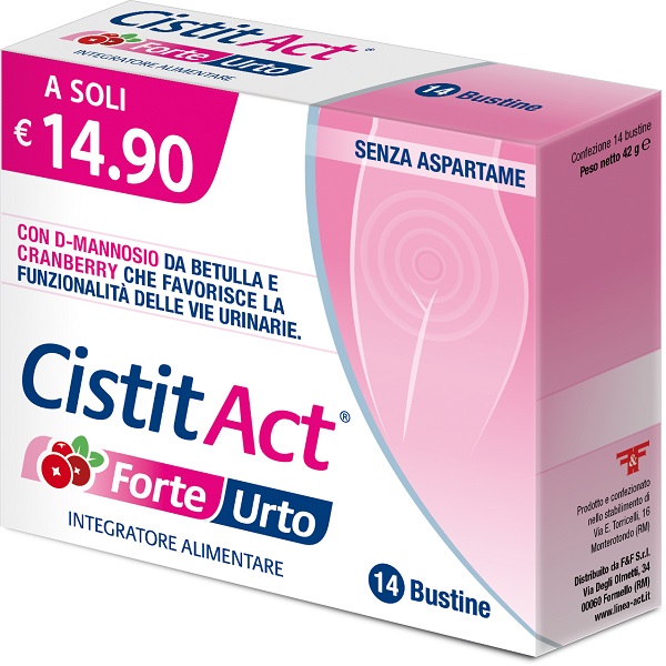 CISTIT ACT FORTE URTO 14 BUSTINE - Farmafamily.it