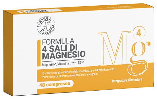FORMULA 4 SALI DI MAGNESIO 48 COMPRESSE - Farmafamily.it