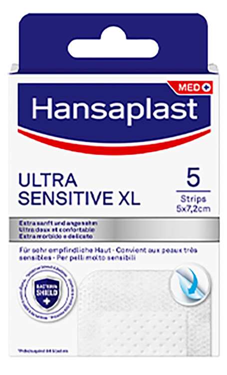 CEROTTO HANSAPLAST ULTRASENSITIVE XL 5 PEZZI - Farmafamily.it