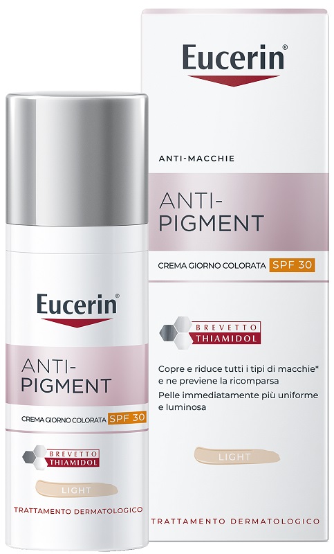 EUCERIN ANTI-PIGMENT GIORNO SPF30 COLORATO LIGHT 50 ML - Farmafamily.it