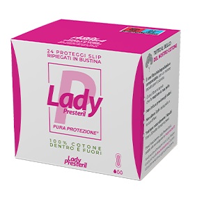 LADY PRESTERIL PROTEGGI SLIP RIPIEGATI BIODEGRADABILI 24 PEZZI - Farmafamily.it
