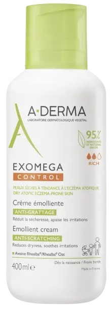 EXOMEGA CONTROL CREMA EMOLLIENTE 400 ML - Farmafamily.it