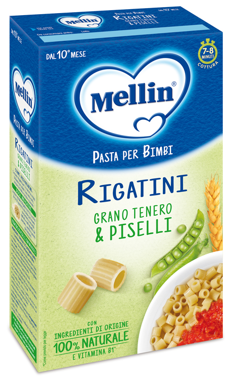 MELLIN RIGATINI CON PISELLI 280 G - Farmafamily.it