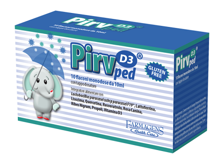 PIRV D3 PED 10 FLACONI MONODOSE - Farmafamily.it