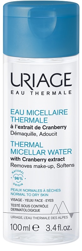 URIAGE EAU MICELLAIRE THERMALE PELLI NORMALI SECCHE 100 ML - Farmafamily.it