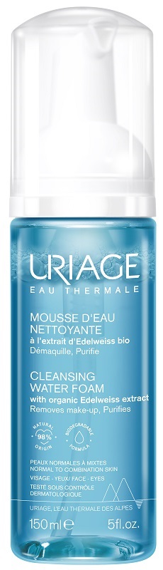 URIAGE MOUSSE D'EAU NETTOYANTE 150 ML - Farmafamily.it
