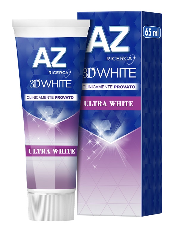AZ 3D ULTRAWHITE DENTIFRICIO 65 ML - Farmafamily.it