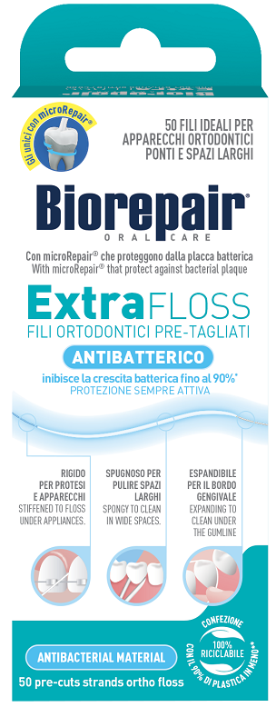 BIOREPAIR EXTRA FLOSS 50 PEZZI - Farmafamily.it