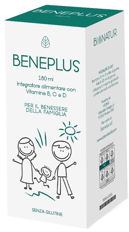 BENEPLUS SCIROPPO 180 ML - Farmafamily.it