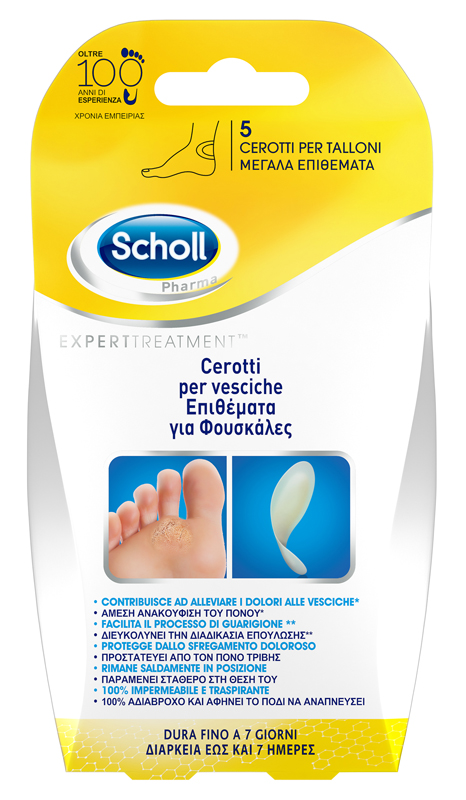 CEROTTO SCHOLL VESCICHE TALLONE 6 PEZZI - Farmafamily.it
