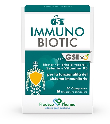 GSE IMMUNOBIOTIC 30 COMPRESSE - Farmafamily.it