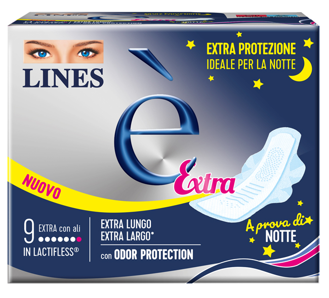LINES E' EXTRA CARRY PACK 9 PEZZI - Farmafamily.it