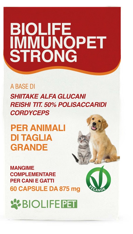 BIOLIFE IMMUNOPET STRONG 60 CAPSULE - Farmafamily.it