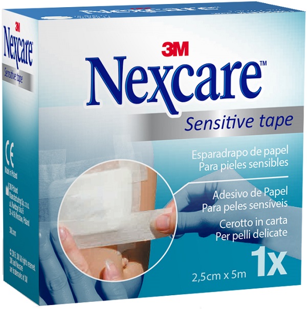 CEROTTO SU ROCCHETTO NEXCARE TRASPARENT TAPE 2,5X500CM CON DISPENSER - Farmafamily.it