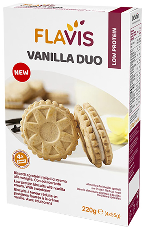 FLAVIS VANILLA DUO 220 G - Farmafamily.it