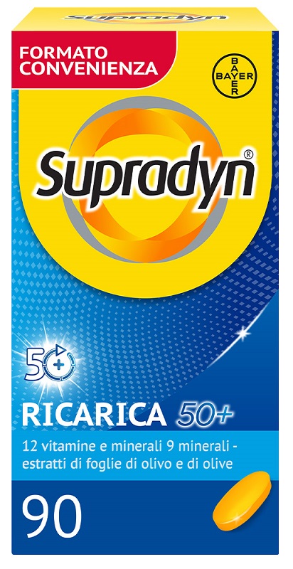 SUPRADYN RICARICA 50+ 90 COMPRESSE RIVESTITE - Farmafamily.it