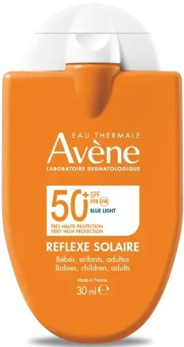 EAU THERMALE AVENE REFLEXE SOLAIRE SPF50+ BEBE BAMBINI ADULTO 30 ML - Farmafamily.it