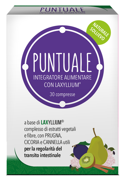 PUNTUALE CON LAXYLLIUM 30 COMPRESSE - Farmafamily.it