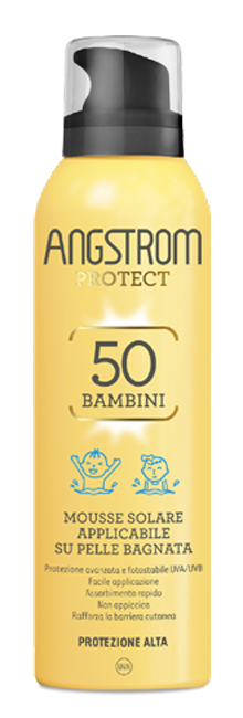 ANGSTROM KIDS MOUSSE SPF50 150 ML - Farmafamily.it