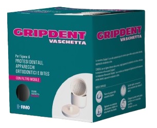 GRIPDENT VASCHETTA PORTA PROTESI DENTALI ED APPARECCHI ORTODONTICI - Farmafamily.it