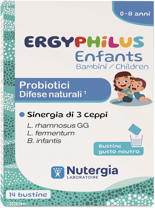 ERGYPHILUS ENFANTS 14 BUSTINE DA 2 G - Farmafamily.it