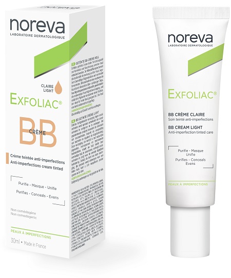 EXFOLIAC BB CREME CLAIRE LIGHT 30 ML - Farmafamily.it