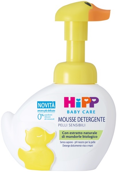 HIPP BABY CARE MOUSSE DETERGENTE PAPERELLA FUN 250 ML - Farmafamily.it