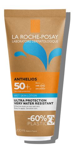 ANTHELIOS GEL PELLE BAGNATA 50+ 200 ML NUOVO PAPERPACK - Farmafamily.it