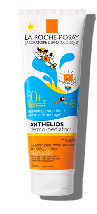 ANTHELIOS GEL PELLE BAGNATA BAMBINO 50+ 200 ML PAPERPACK - Farmafamily.it