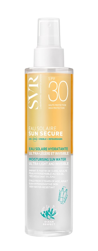 SUN SECURE EAU SOLAIRE SPF30 200 ML - Farmafamily.it