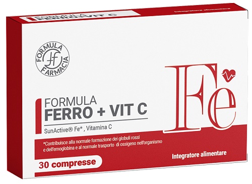 FORMULA FERRO + VITAMINA C 30 COMPRESSE - Farmafamily.it