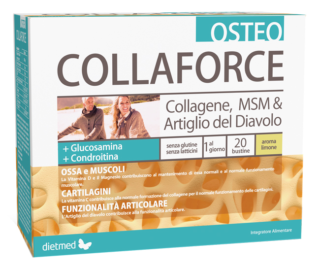 COLLAFORCE OSTEO 20 BUSTINE - Farmafamily.it