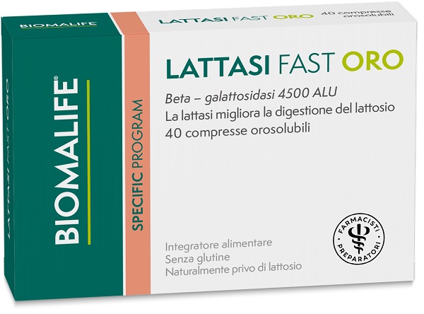 LATTASI FAST ORO 40 COMPRESSE - Farmafamily.it
