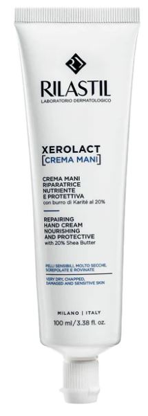 RILASTIL XEROLACT CREMA MANI 100 ML NUOVA FORMULA - Farmafamily.it