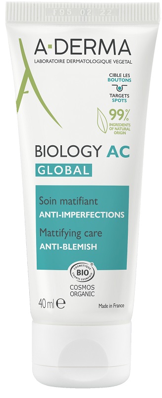 ADERMA BIOLOGY AC GLOBAL TRATTAMENTO OPACIZZANTE ANTI IMPERFEZIONI 40 ML - Farmafamily.it