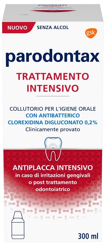 PARODONTAX TRATTAMENTO INTENSIVO CLOREXIDINA 0,2% - Farmafamily.it