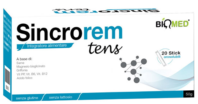 SINCROREM TENS 20 STICK - Farmafamily.it