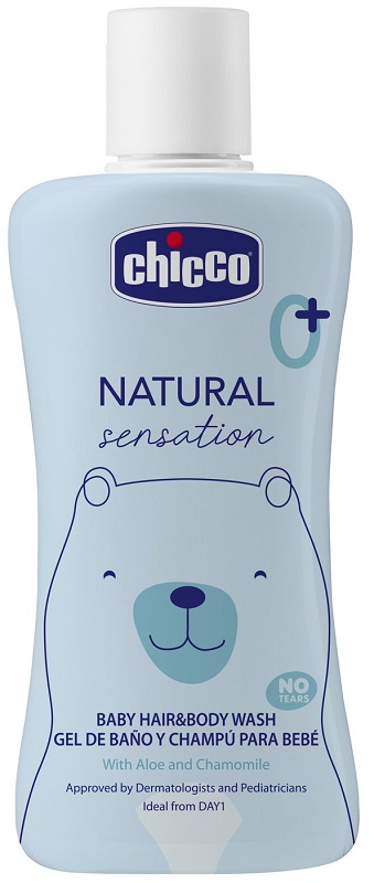 CHICCO NATURAL SENSATION BAGNO SHAMPOO 200 ML - Farmafamily.it