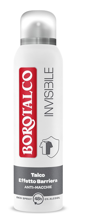 BOROTALCO DEO SPRAY INVISIBILE GRIGIO 150 ML - Farmafamily.it