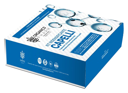 ORGANICS PHARM KIT RIDENSIFICANTE CAPELLI 1 LOZIONE ANTICADUTA 4 FIALE DA 0,6 ML + 1 SHAMPOO RIVITALIZZANTE 150 ML + 1 ANTI HAIRLOSS PATCH 14 BUSTINE - Farmafamily.it