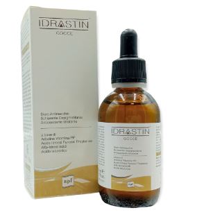 IDRASTIN GOCCE SIERO ANTIMACCHIE SCHIARENTE DEPIGMENTANTE ANTIOSSIDANTE IDRATANTE 50 ML - Farmafamily.it