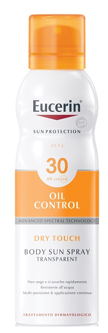EUCERIN SUN SPRAY TOCCO SECCO SPF30 200 ML - Farmafamily.it