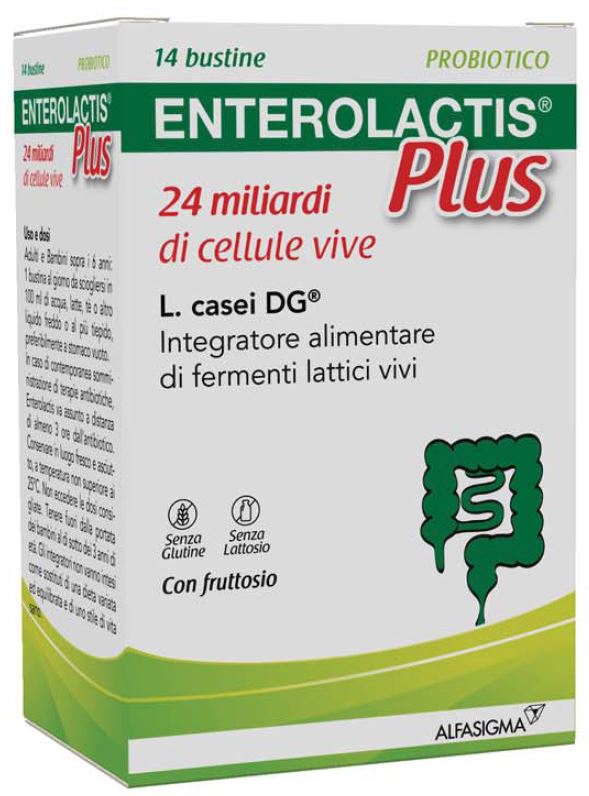 ENTEROLACTIS PLUS 14 BUSTINE - Farmafamily.it