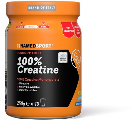 100% CREATINE 250 G - Farmafamily.it