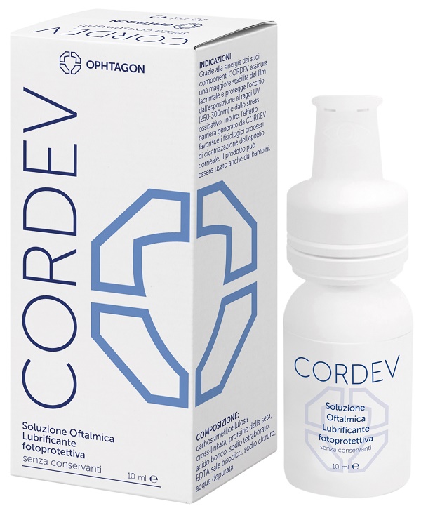 CORDEV SOLUZIONE OFTALMICA LUBRIFICANTE OF 10 ML - Farmafamily.it