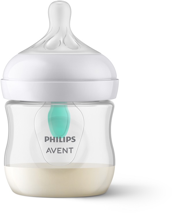 AVENT BIBERON NATURAL RESPONSE DA 125ML CON VALVOLA AIRFREE TETTARELLA FLUSSO 2 - Farmafamily.it