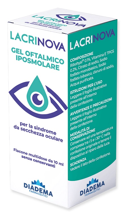 LACRINOVA GEL OFTALMICO IPOSMOLARE TB 10 ML - Farmafamily.it