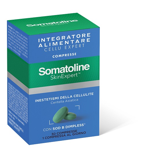 SOMATOLINE INTEGRATORE CELLULITE EXPERT 30 COMPRESSE - Farmafamily.it