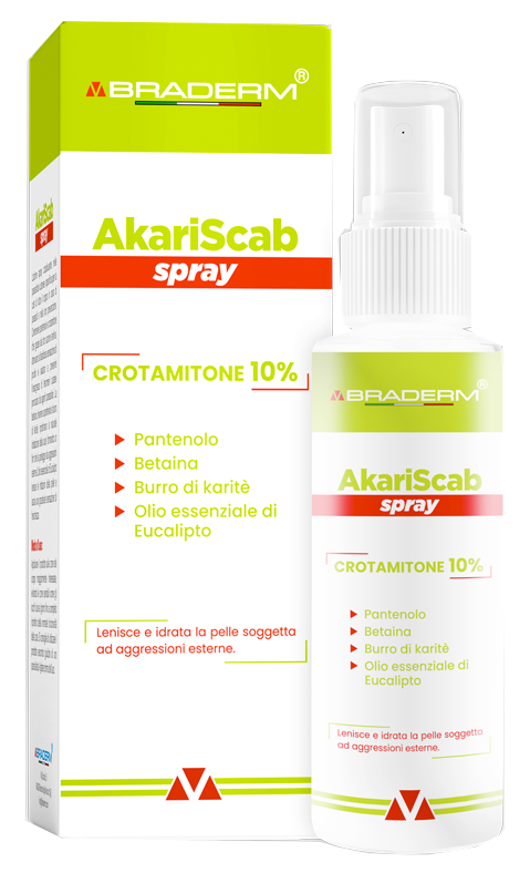 AKARISCAB SPRAY 100 ML BRADERM - Farmafamily.it